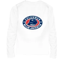 Детский лонгслив Columbus Blue Jackets с кепи