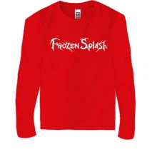 Детский лонгслив Frozen Splash — граффити