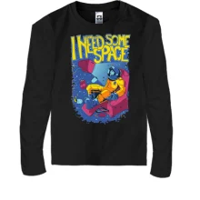 Детский лонгслив i need some space