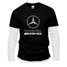 Комбинированный лонгслив Mercedes-Benz AMG