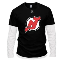 Комбинированный лонгслив New Jersey Devils