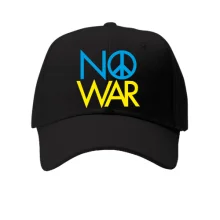 Кепка з принтом «No War»