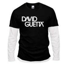 Комбинированный лонгслив David Guetta