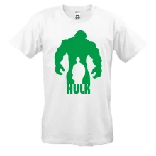 Футболка із силуетом Халка та написом HULK
