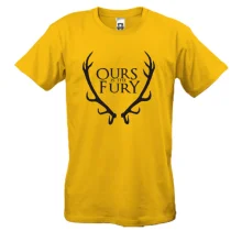 Футболка Ours Is the Fury (з гербом Баратеонів)