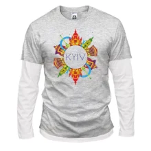 Комбинированный лонгслив Kyiv Color Art