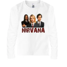 Дитячий лонгслів Nirvana (color)