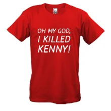 Футболка Oh my god, i killed Kenny
