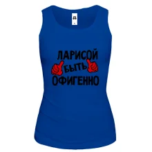 Майка с надписью 
