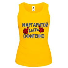Жіноча майка з написом 