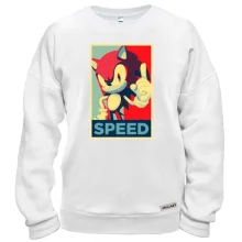 Свитшот с артом Speed (Sonic)