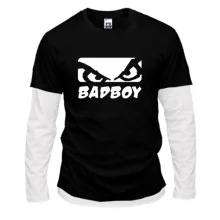 Комбинированный лонгслив Bad boy (Mix Fight)