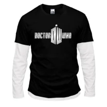 Комбінований лонгслів Доктор Хто