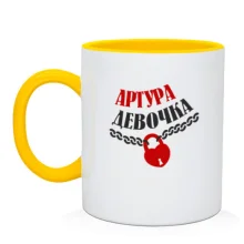 Чашка Артура Девочка