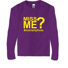 Детский лонгслив Miss Me& (Morriarty)
