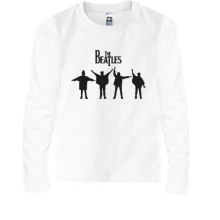 Детский лонгслив с силуэтами The Beatles в стиле Help!