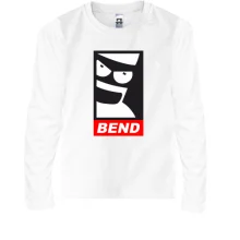 Детский лонгслив BEND (OBEY Bender)