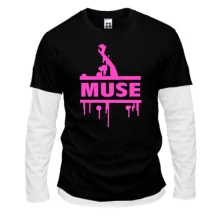Комбинированный лонгслив Кислотная Muse