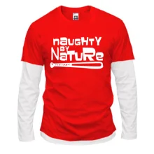 Комбинированный лонгслив Naughty by Nature