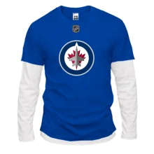 Комбинированный лонгслив Winnipeg Jets