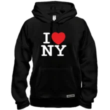 Толстовка I Love NY (2)