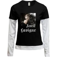 Комбинированный лонгслив Avril Lavigne
