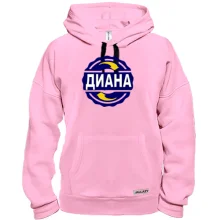 Толстовка с именем Диана в круге