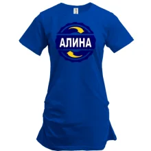 Туника с именем Алина в круге