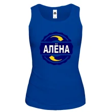Майка с именем Алёна в круге