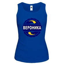 Майка с именем Вероника в круге