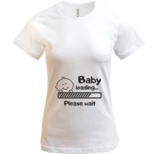 Футболка для беременных Baby loading