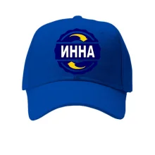 Кепка с именем Инна в круге