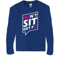 Дитячий лонгслів Dont sit get fit