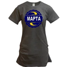 Туника с именем Марта в круге