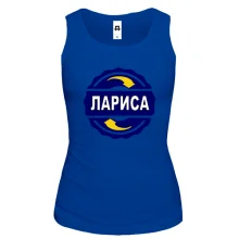 Майка с именем Лариса в круге