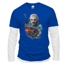 Комбинированный лонгслив The Witcher 3 - Geralt
