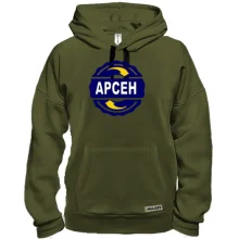 Толстовка с именем Арсен в круге
