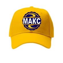 Кепка с именем Макс в круге