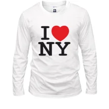 Лонгслив I love NY