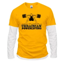 Комбинированный лонгслив Ukranian powerlifting