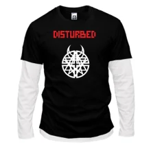 Комбинированный лонгслив Disturbed