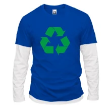 Комбинированный лонгслив Recycle