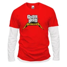 Комбинированный лонгслив Guitar Hero Metallica