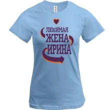Футболка с надписью 