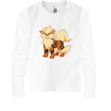 Детский лонгслив с покемоном Арканайн (Arcanine)