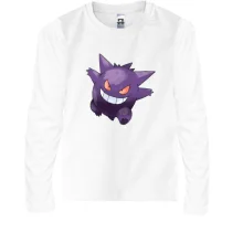 Детский лонгслив с покемоном Генгар (Gengar)