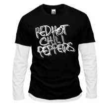 Комбинированный лонгслив Red Hot Chili Peppers (silver)