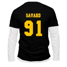 Комбинированный лонгслив Marc Savard