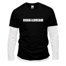 Мужской лонгслив Комби Road to the dream