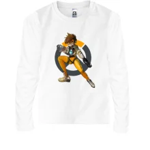 Детский лонгслив Overwatch Tracer